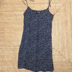 & OTHER STORIES polka dot mini dress size 4